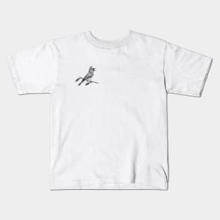 Leaden Flycatcher Bird Kids T-Shirt